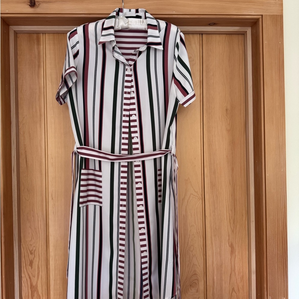 Mikarose Buttoned Shirt Dress